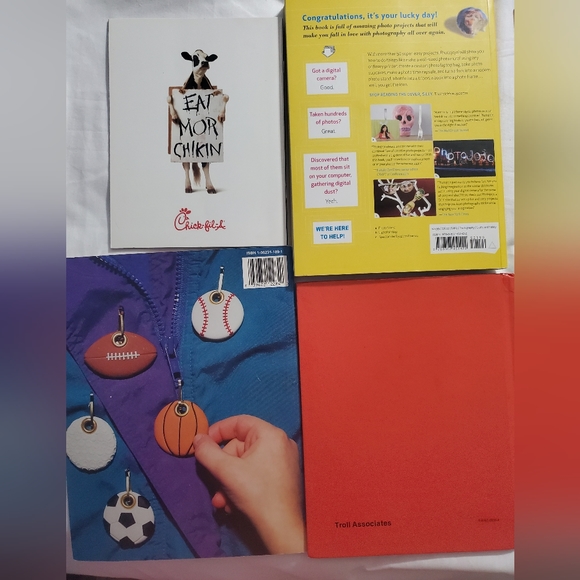 : Lot of 8 Rainy Day vacation summer holiday Children's arts & crafts book diy - Picture 3 of 13